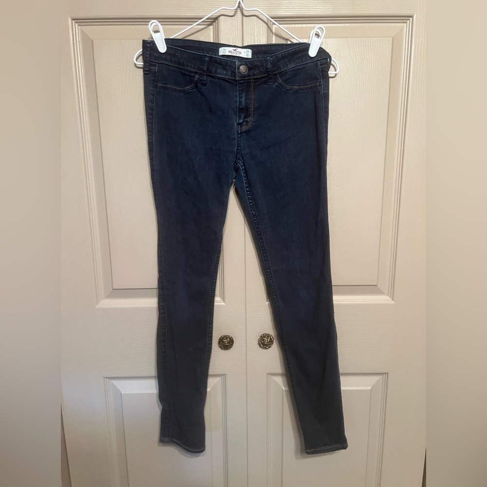 Hollister Blue Skinny Jeans Classic Indigo